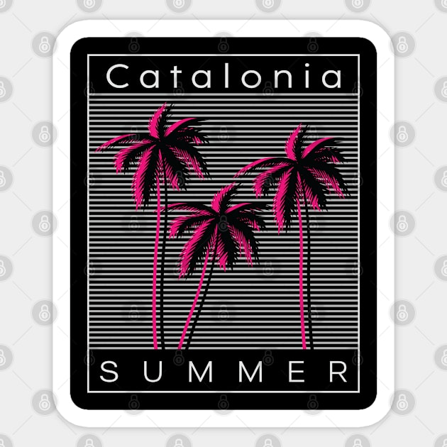 Catalonia summer Sticker by SerenityByAlex